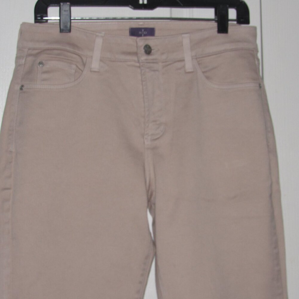 NYDJ Billie Mini Bootcut Tan Jeans Size 10 - Picture 3 of 7